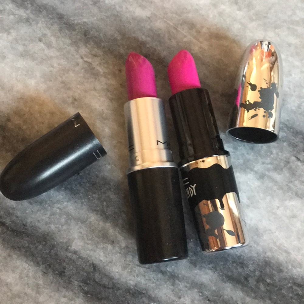 NEW UNUSED MAC PINK LIPSTICK SET